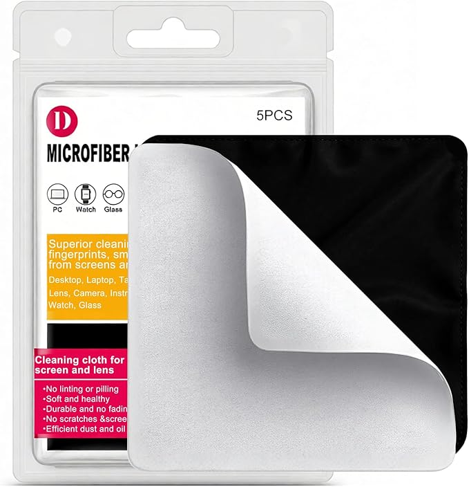 6 Pack Lens Cleaning Cloth |Glasses Cleaning Cloths | Eyeglass Lens Cleaner |