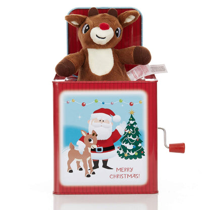 Rudolph the Red-Nosed Reindeer Jack-In-The-Box
