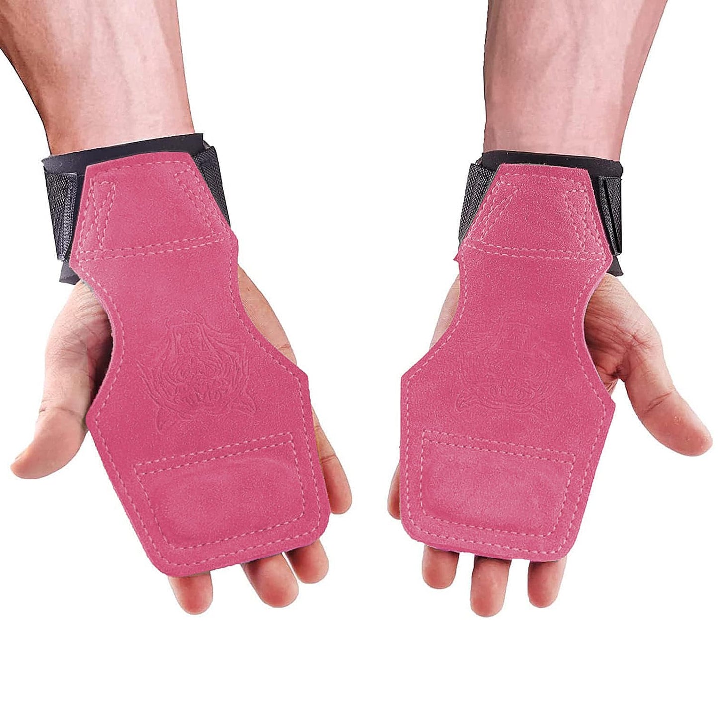 Wrist Straps for Weightlifting for Maximum Grip Support - Lifting Deadlift Strap & Weight Lifting Grips Gloves for Working Out Pull Up Deadlifting & Shrugs