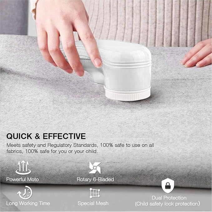 Fabric Shaver, Lint Remover for Clothes, Electric Lint Remover