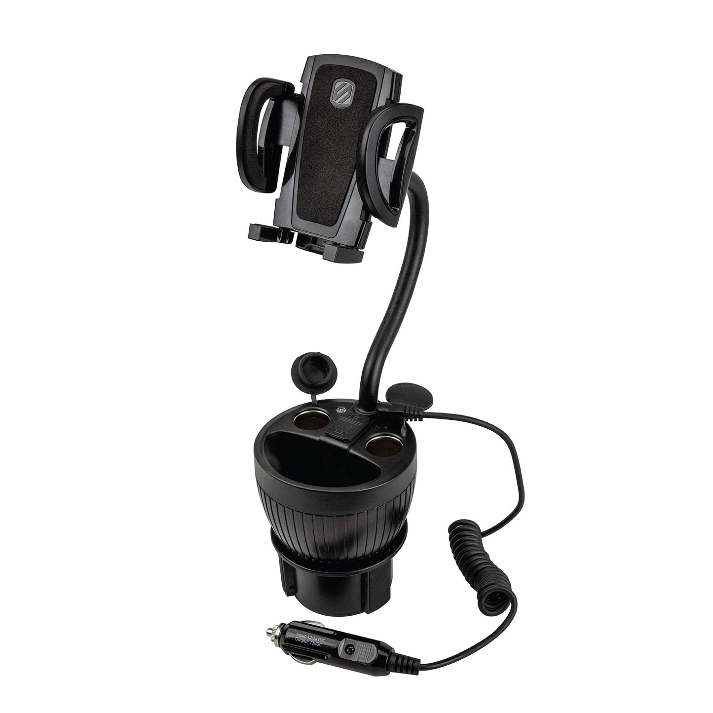 Scosche SUFMPS-SP Universal Cell Phone Stand and Holder with Non-Slip Cradle, Foldable, Adjustable Non-Magnetic Mount for Home Office Desk or Travel Compatible with iPhone, Tablet and All Devices
