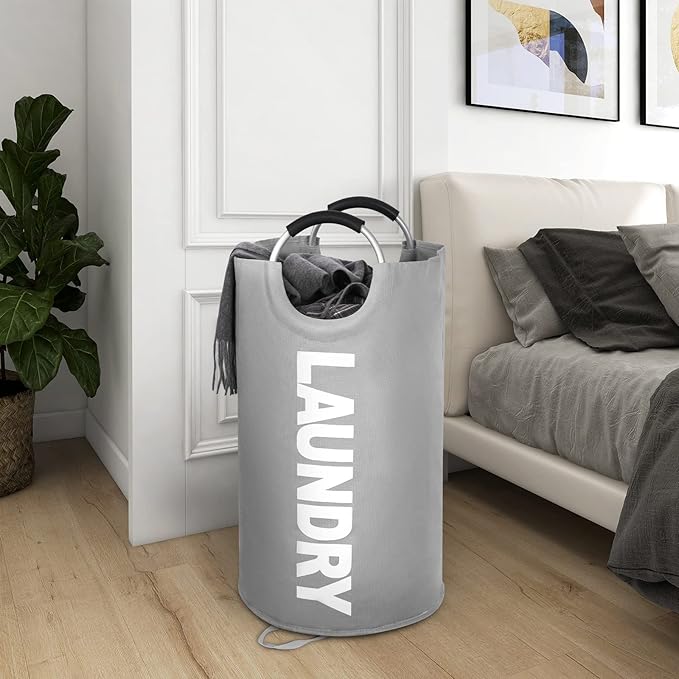 ZEROJETLAG 115L X-Large Laundry Basket Collapsible Hamper