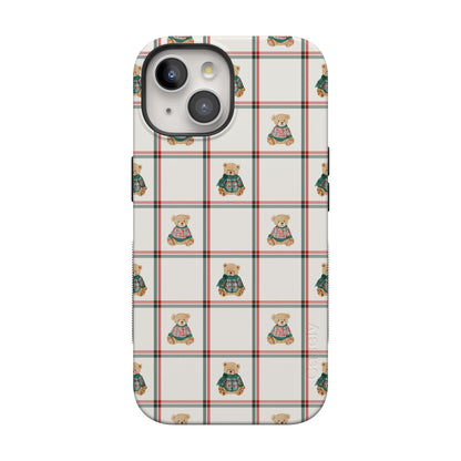 Casely iPhone 17 Pro Max Case | On The Dot | Maroon Polka Dot | Compatible with MagSafe | Bold Protective Design