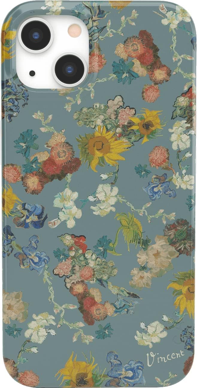 Casely iPhone 13 Case | Field of Flowers | Pastel Floral | Compatible with MagSafe | Classic Ultra Slim Design