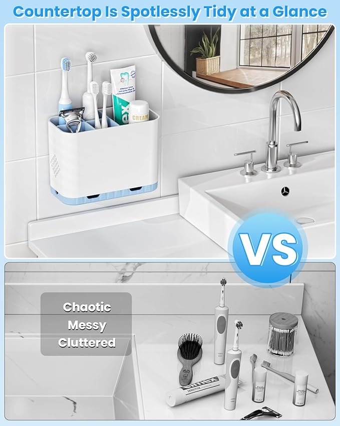 Toothbrush and Toothpaste Holders