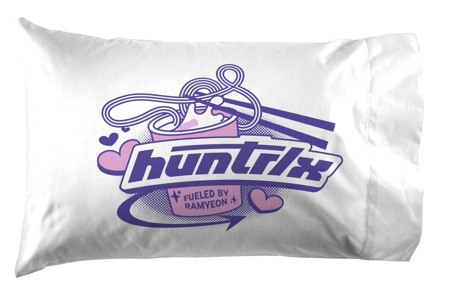 Jay Franco Kids Sheet Set with Fitted, Flat Sheets & Pillow Cover - Ultra-Soft Bedding with Pillowcase for Room Decor, White - Kpop Demon Hunters, 3 Piece Twin