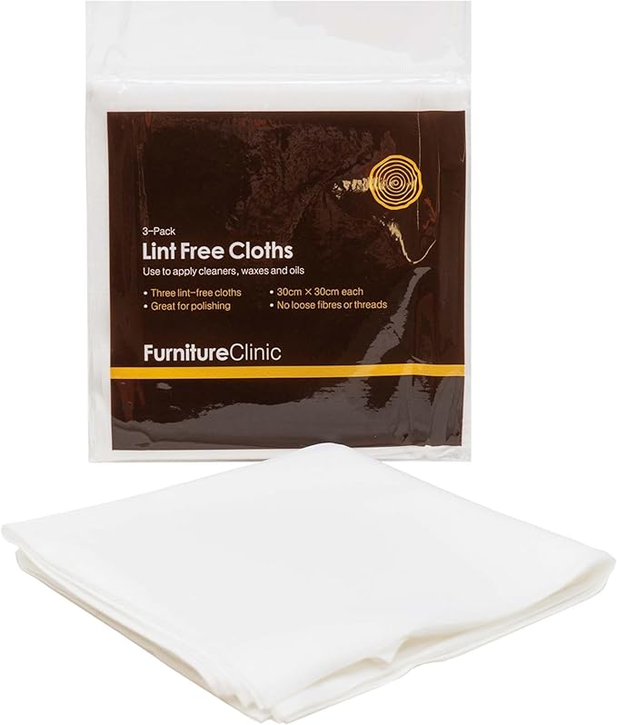 Furniture Clinic Lint Free Cotton Cloths | Eco-Friendly and Reusable