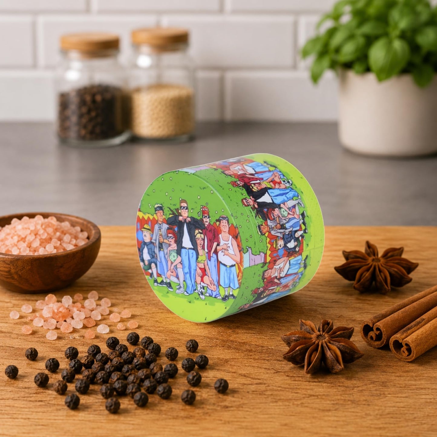 Hip Hop PartyManual Spice Grinder,