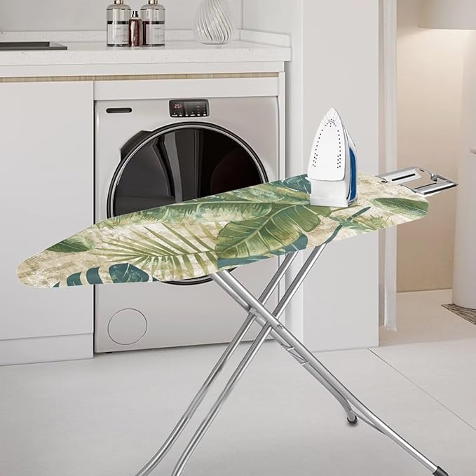 Tropical Palm Ironing Board Cover and Pad 15x54 Standard Size Ironing Board