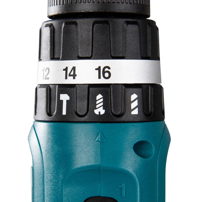 Makita 18 V Cordless Combi Drill, 2 x Batteries and Charger