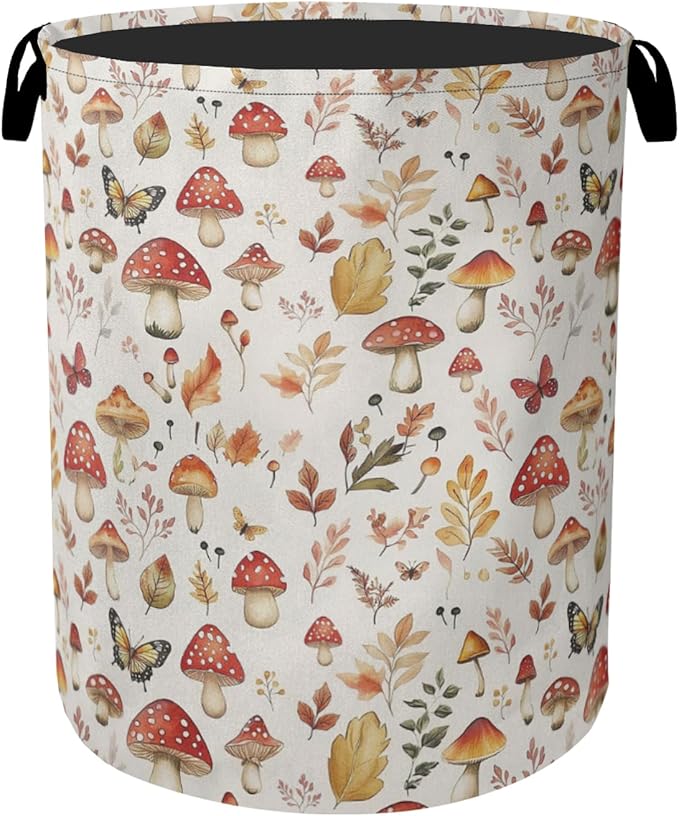 Cute Mushroom Laundry Hamper