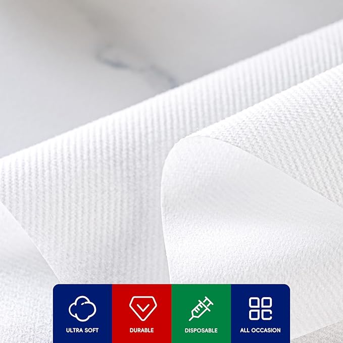 1000 Pack Disposable Bathroom Napkins Hand Towels