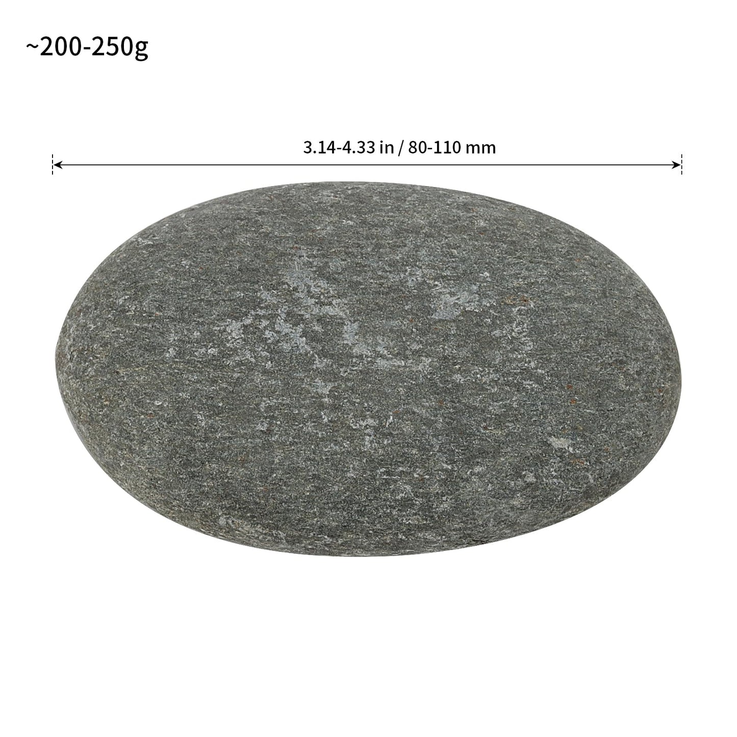 SHEUTSAN 12 PCS 3-4 Inch River Painting Rocks, Crafts Stones, Flat Rocks, Smooth Painting Stone for DIY Project, Hand Crafts