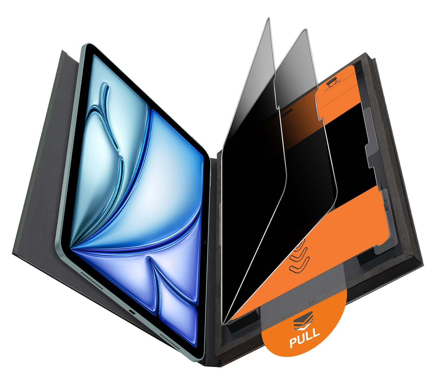 OMOTON Screen Protector for iPad Air 5th 4th Generation (Air 5/4, 10.9 Inch, 2022/2020) iPad Pro 11 Inch (2022/2021/2020/2019) Tablet - Tempered Glass, Case Friendly, Apple Pencil Compatible, 2 Pack