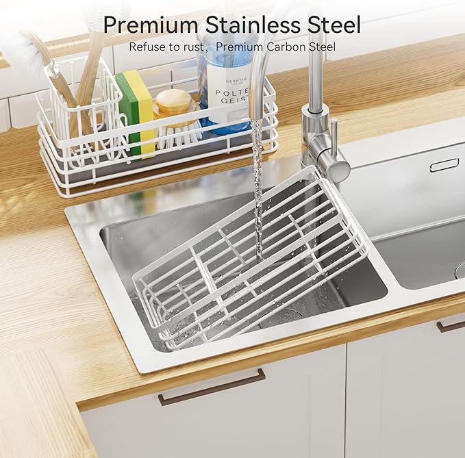 Yofidra Sponge Holder for Kitchen Sink Organizer Caddy: Sink Sponge