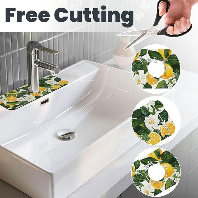 Faucet Draining Mat For Kitchen Sink