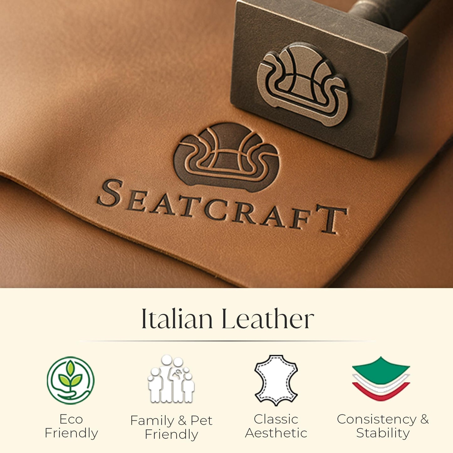 Seatcraft Virtuoso LT Zero-Gravity HeatZero Italian Leather Home Theater Seating, Heat & Massage, Power Headrest, Power Recline, Single Recliner, Tawny