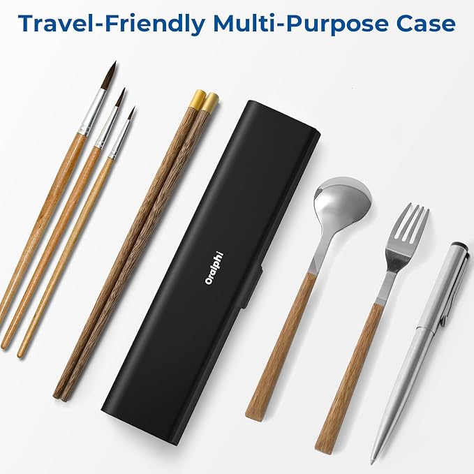Wider Aluminum Toothbrush Travel Case, Portable Travel Toothbrush Holder