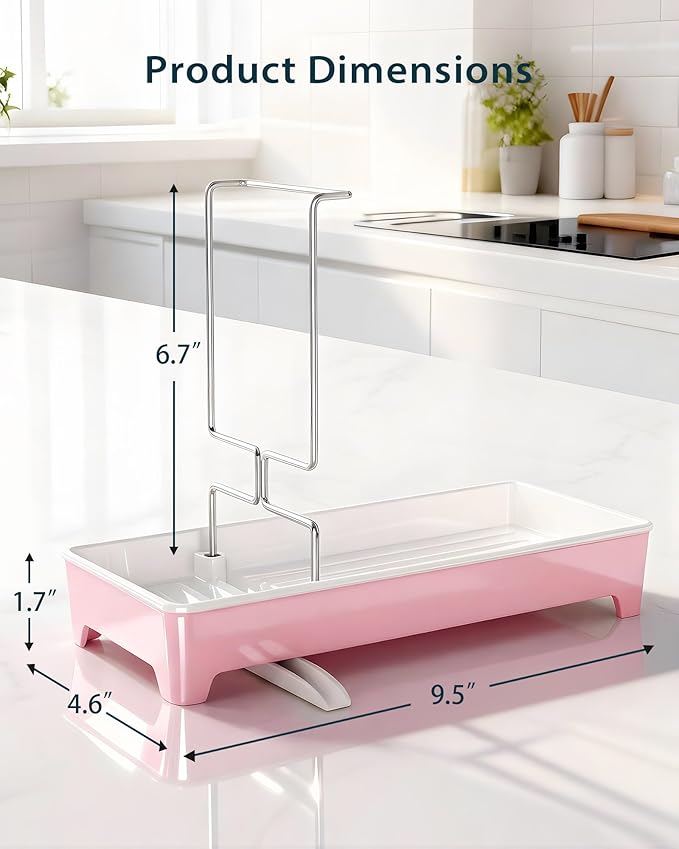 Minimalist Sink Caddy, Rustproof Sponge Holder