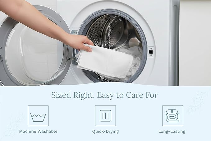 Organic Cotton White Dish Towels