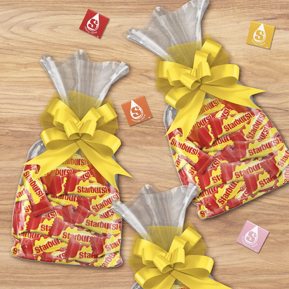 STARBURST Fun Size Chewy Candy Bulk Pack - Bulk Candy Individually Wrapped, 4 Pound Box