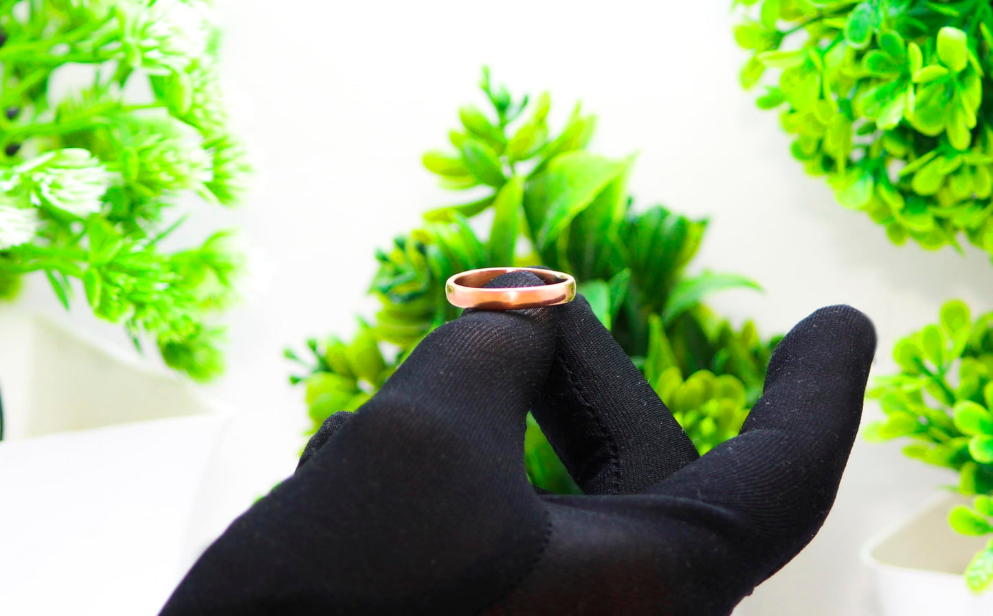 Krishnaa Jewels Pure Copper Handmade Classic Band Ring Ethnic Gift Jewelry for Men and Women (14)
