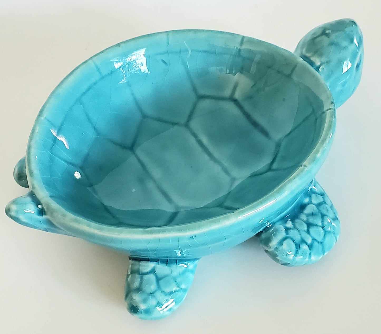 Aqua Sea Turtle Table Decor