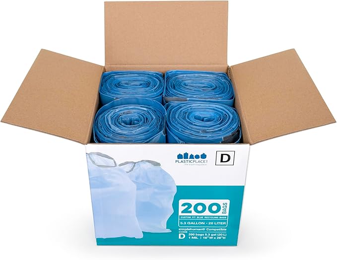 Plasticplace Custom Fit Trash Bags, Compatible