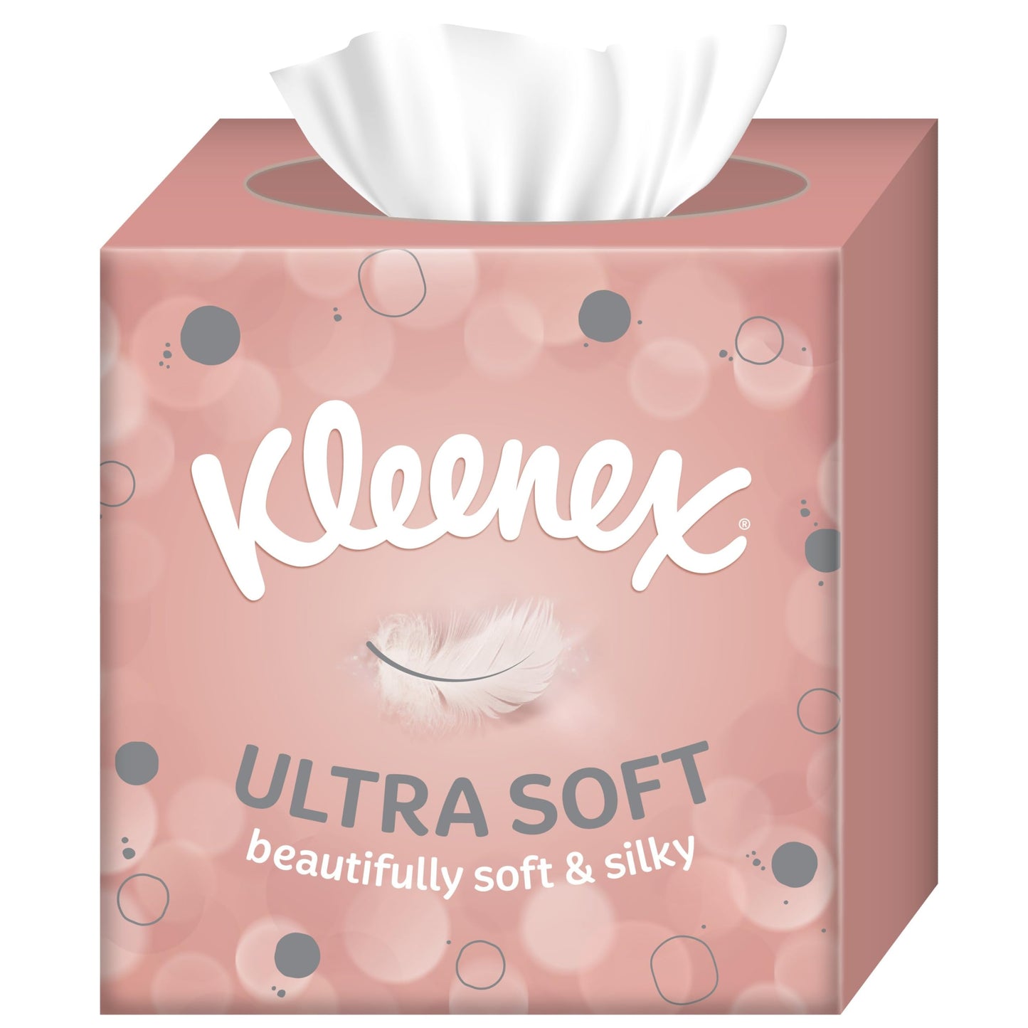 Kleenex Ultra Soft Facial Tissues - Pack of 12 Cube Tissue Boxes - Our Softest Tissue - Supremely Soft And Silky Designed With Luxury In Mind