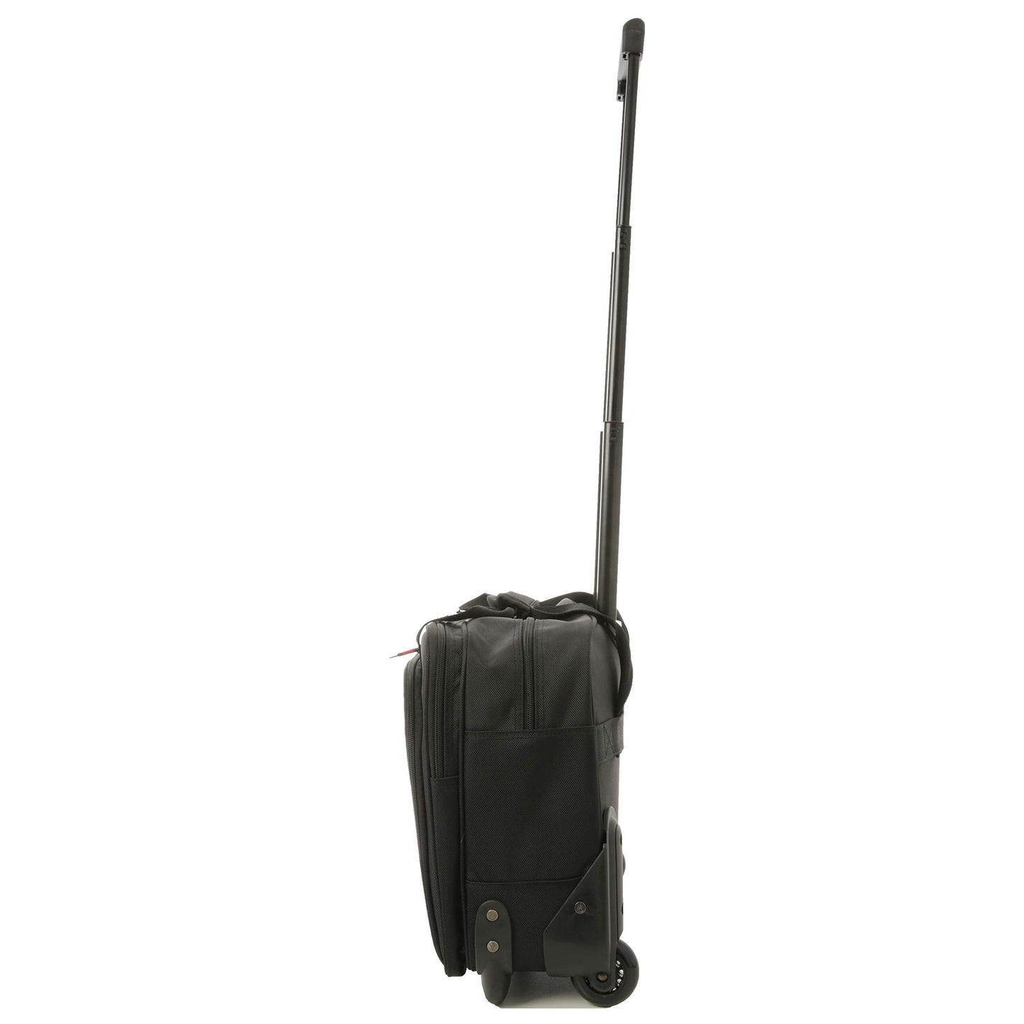Aerolite Ryanair Priority Boarding, Easyjet Plus, BA, WizzPriority, Jet2 Approved Rolling Padded Laptop Case Bag 2 Wheels - Fits up to 15.6", Business Trolley Hand Cabin Luggage Case (Black x2)