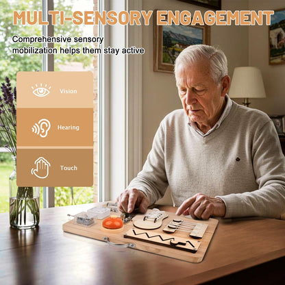 Fi/dg/et B/oa/rd for Seniors to Enhance Life Skills, Assistive Product for Home Use
