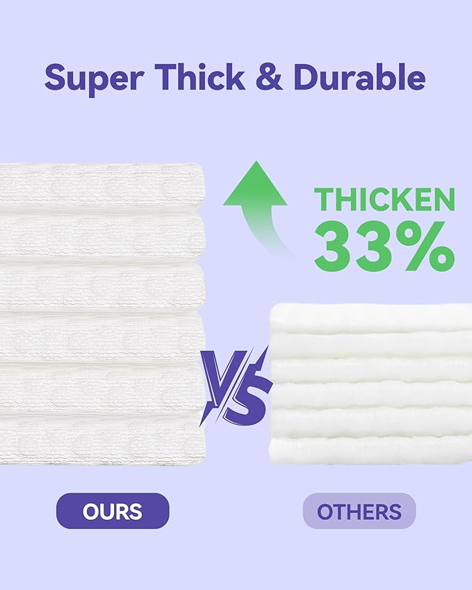 Disposable Face Towels, Soft Makeup Remover Dry Wipes, Thick Facial Tissue