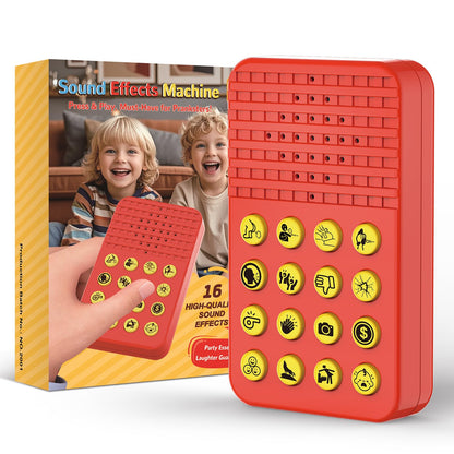 GEERAY Sound Effects Machine, 16 Hilarious Sounds, Include Fart, Applause, Laughter and More, Pocket Sized Funny Noise Maker Toys for Boys Ages 8-13, Cool Gadgets Gag Gifts for Kids Teens Boys Girls
