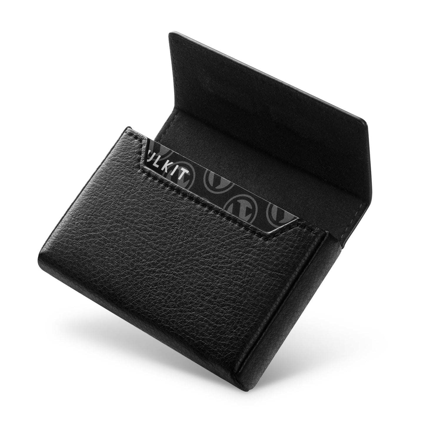 VULKIT Business Card Holders Large Capacity for 30-40 Business Cards with RFID Blocking Magnetic Closure