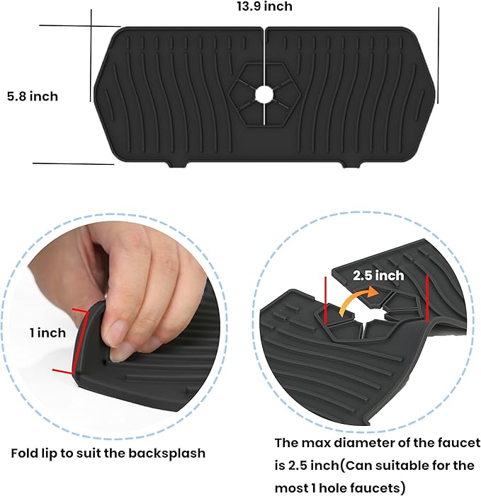 Kitchen Sink Splash Guard, Sink Protectors
