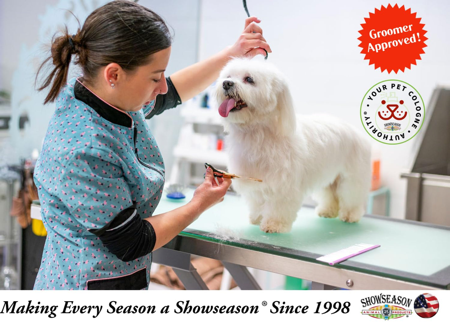 Showseason Animal Products Bath & Brush Therapies® Candy Corn Dog Cologne 12.5 oz | Dog Perfume Long Lasting | Deodorizing Spray