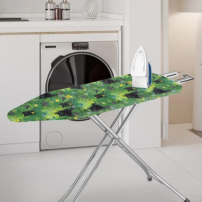 Cat Print Iron Cover for Ironing Board, Scorch Resistant Ironing Board Cover