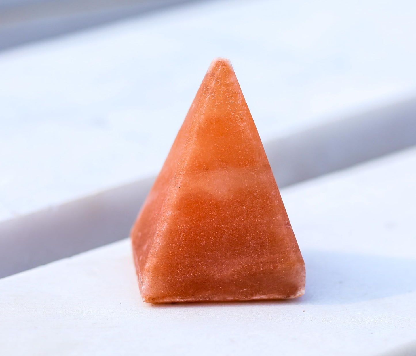 NatureBoost Himalayan Pink Salt Night Lights (Pyramid, 1) Decorative Ambient Night Lights for Bedroom, Bathroom, Nursery & Home Décor