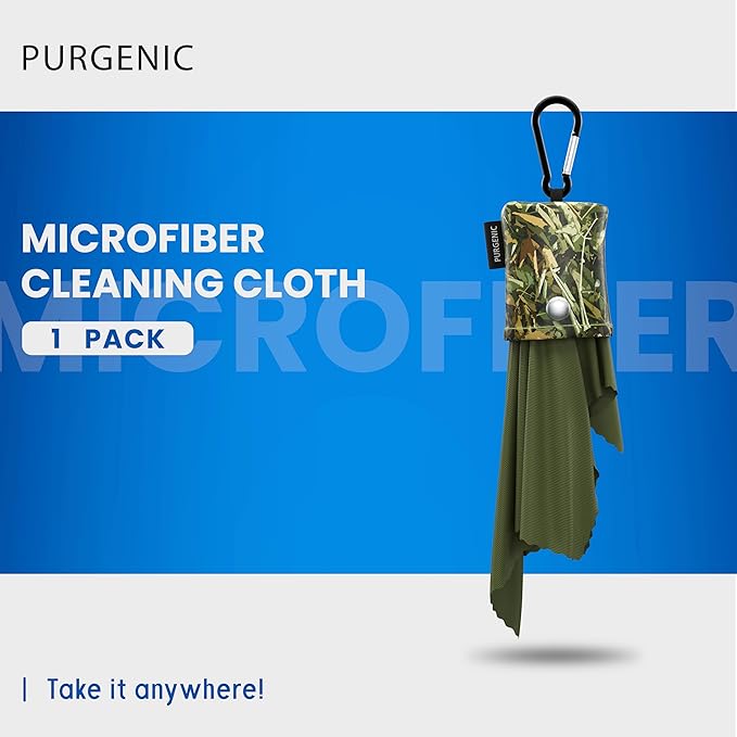 Microfiber Cloth & Glasses Wipes Lens & Glasses Cleaning Cloth