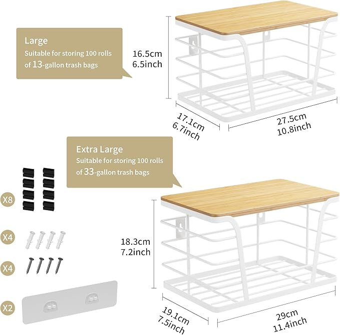 Extra Large 2 Pack Potato and Onion Storage Bins, Potato and Onion Storage