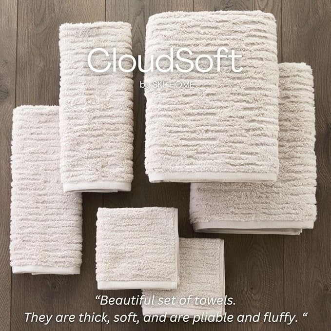 SKL Home CloudSoft Cotton Luxury Bath Towel
