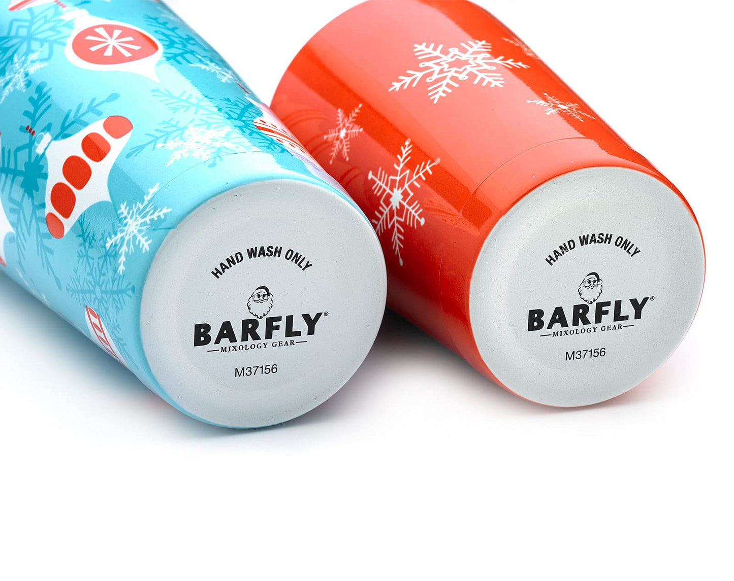 Barfly Holiday Ornaments Cocktail Shaker Tin Set