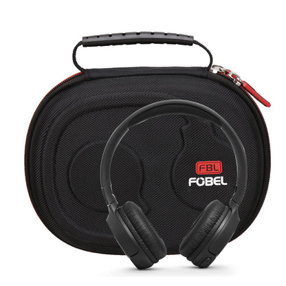 FBLFOBELI Headphone Cases EVA Hard Storage Case for JBL TUNE 500BT/510BT/T450BT/710BT/JBL Live 650 BT NC On-Ear Wireless Bluetooth Headphone, Travel Protective Bag (Black)