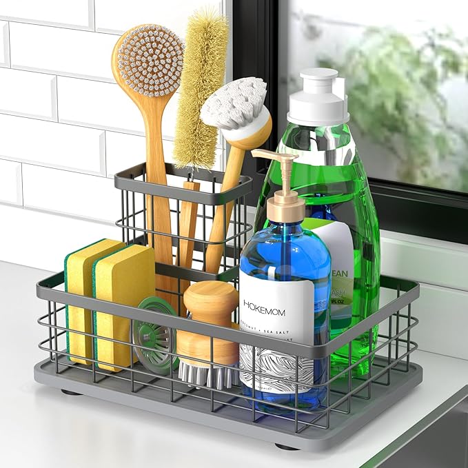 Kitchen Sink Caddy Organizer, Sponge Holder