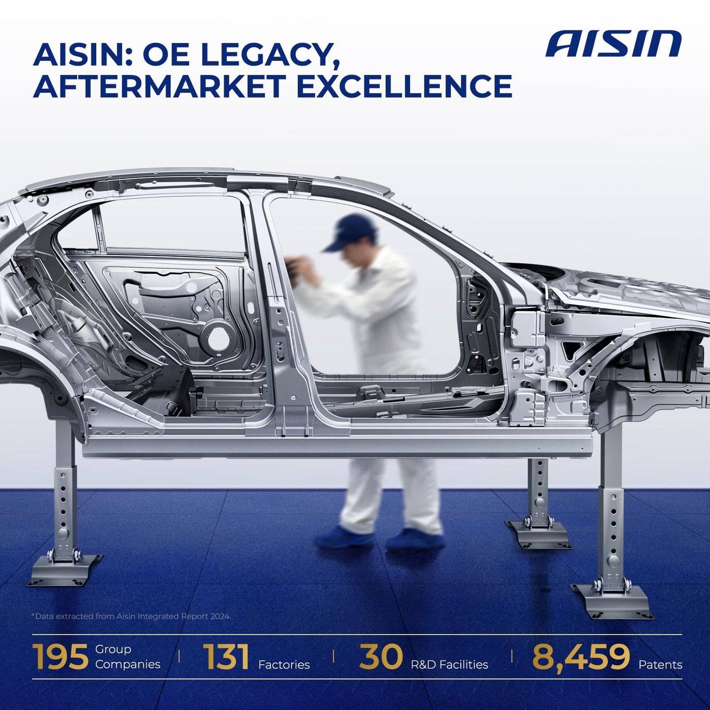 AISIN AFTERMARKET ACCHY-00922 Air Conditioner AC Compressor - Compatible with Hyundai Accent 2012-2014 1.6L, Veloster 2012-2017 1.6L - with 6-Pulley Groove, with Clutch