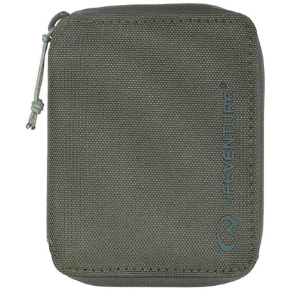 Lifeventure RFID Protected Bi-Fold Wallet, Made from eco-Friendly Recycled Material Olive