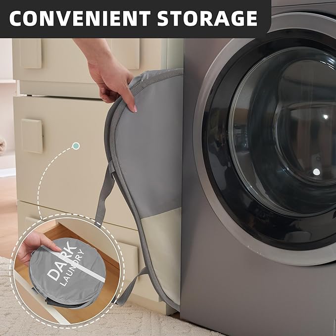 Collapsible Laundry Basket Durable Pop Up Hamper
