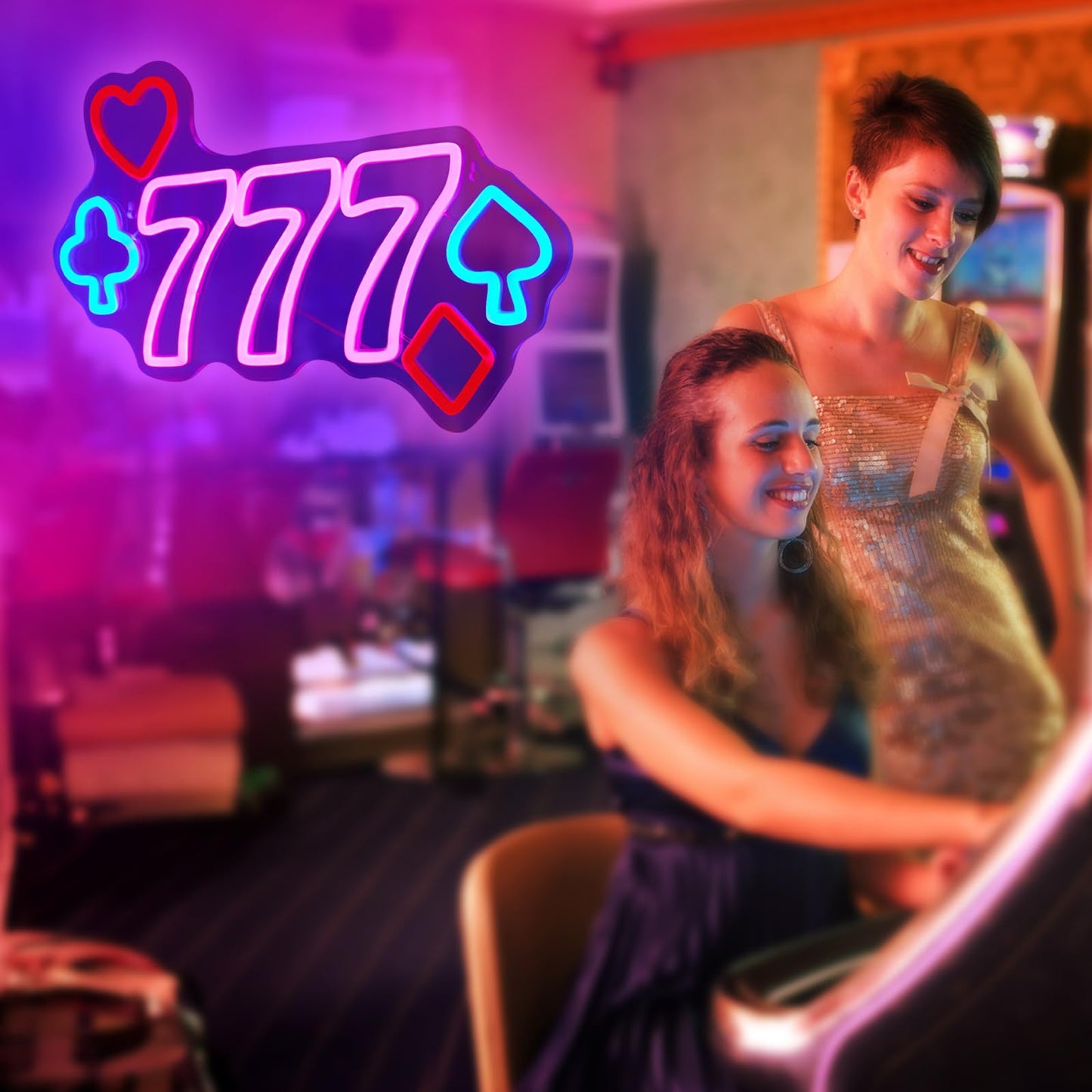 Lady Neon Signs Neon Signs for Wall Decor Pink White LED Light Sign for Preppy Room Decor Light Up Sign for Birthday Party Decoration USB Powered