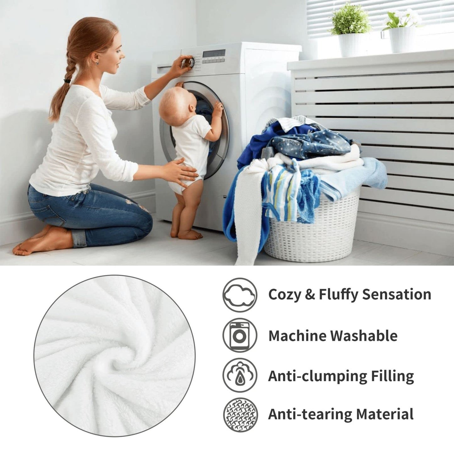 LUWEIGURO All‑Purpose Cozy Throw – Lightweight Plush Fleece for Home, Dorm & Office, Breathable Layer, Durable Edging