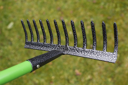 Set of 5 Gardening Tools, Shovel, Fork, Rake, Hoe, Edging Spade